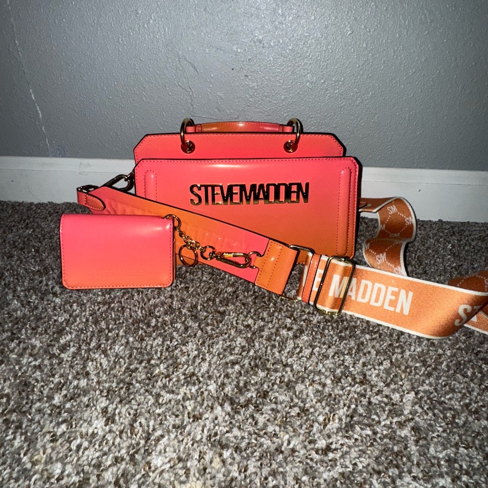 Steve Madden Orange Crossbody Bag